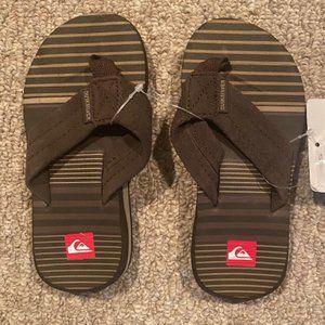 Boys Quicksilver Flip Flops